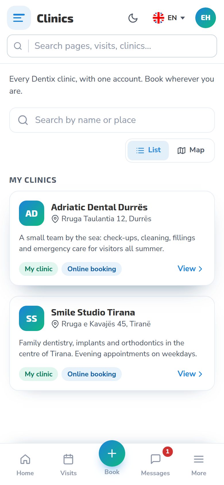 Clinics near you
